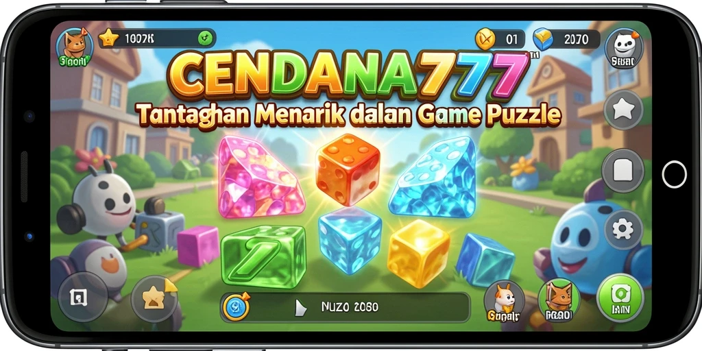 Tampilan gameplay CENDANA777 dengan teka-teki yang menantang.