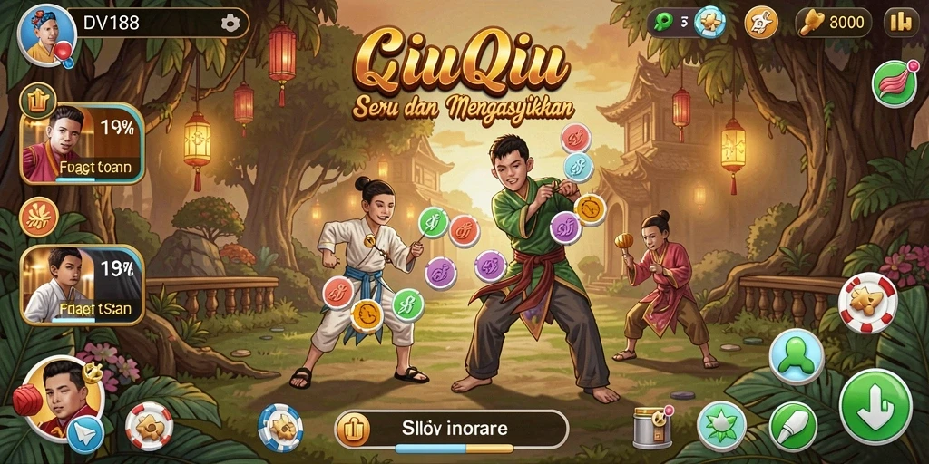 Tampilan gameplay seru dari DV188 yang memikat!
