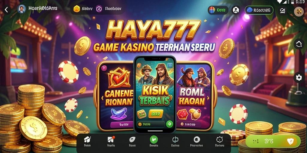 Tampilan menarik dari gameplay HAYA777 yang seru.