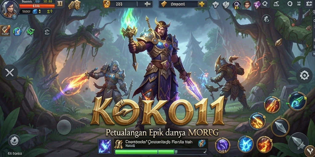 Tampilan menarik dari gameplay KOKO11 yang kaya aksi dan petualangan.