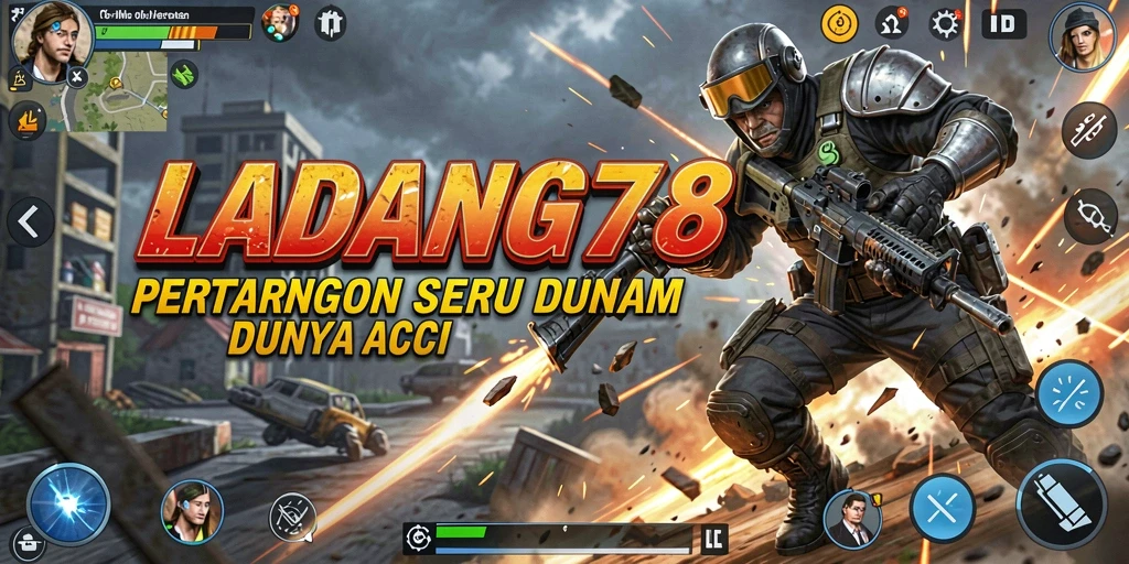 Tampilan mendebarkan dari pertempuran intens di LADANG78.