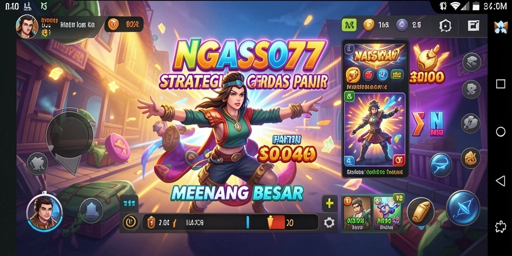 Gameplay seru NGASO77 yang penuh strategi dan tantangan.