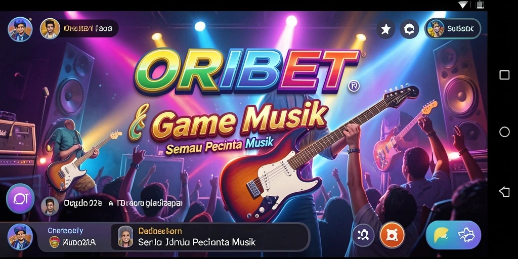 Tampilan gameplay ORIBET yang dinamis dan menarik.