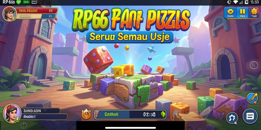 Screenshot menunjukkan gameplay menantang dari RP66, dengan teka-teki yang menarik.