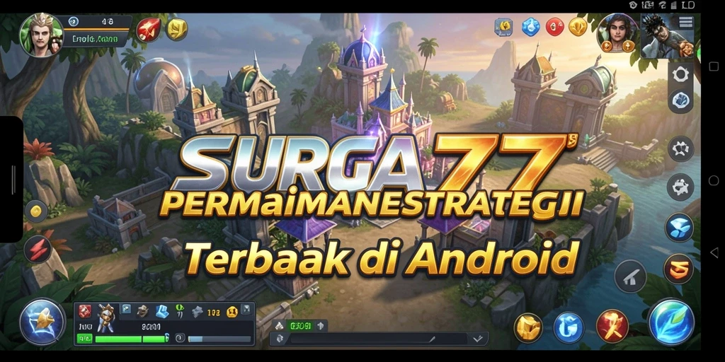 Tampilan gameplay SURGA77 yang seru dan mendebarkan.